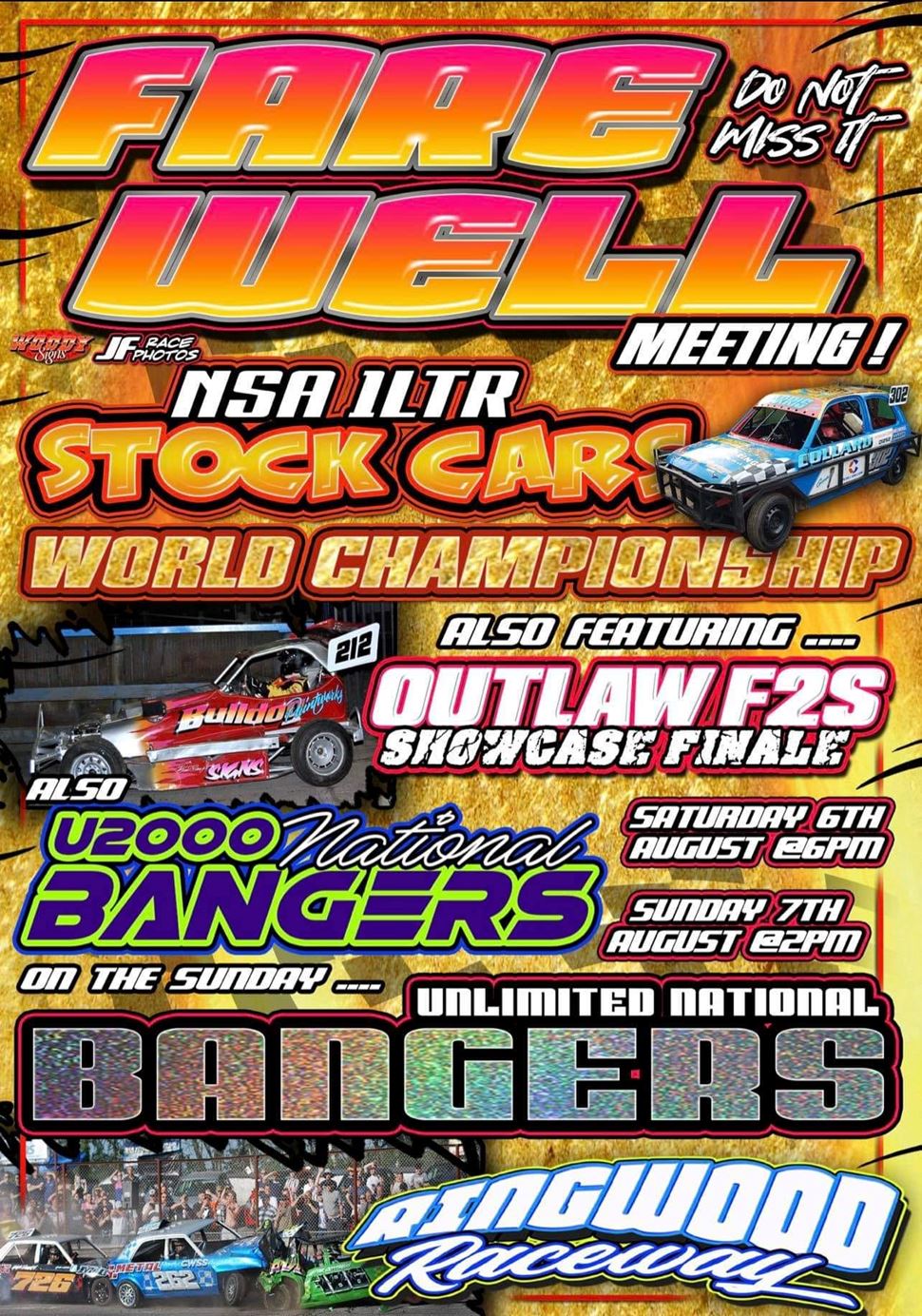 PG & MC Honoured to be a part of Ringwood Raceway Farewell Event